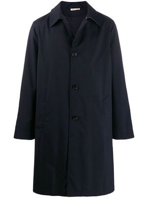 Marni straight fit coat - Blue