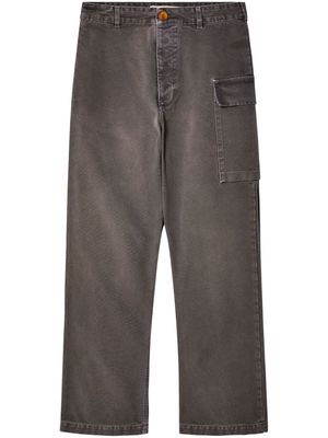 Marni straight-leg cargo jeans - Grey