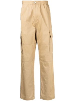 Marni straight-leg cargo trousers - Brown