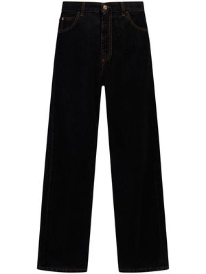 Marni straight-leg cotton jeans - Black