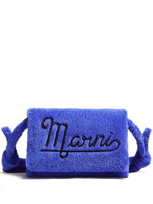 Marni Terry Prisma shoulder bag - Blue