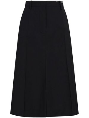 Marni virgin wool midi skirt - Black