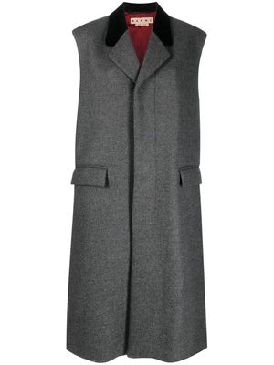 Marni wool-blend waistcoat - Grey