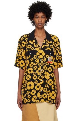 Marni Yellow & Black Carhartt WIP Edition Shirt
