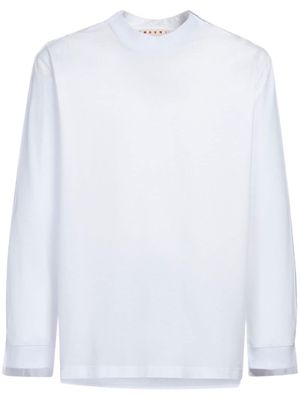 Marni yoke-detail cotton T-shirt - White