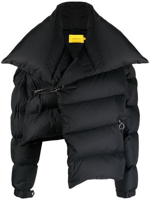 Marques'Almeida asymmetric padded jacket - Black