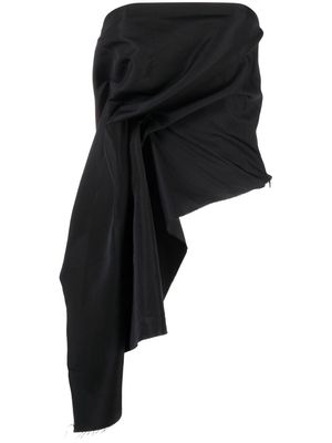 Marques'Almeida draped corset top - Black