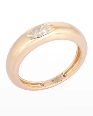 Marquis Diamond Ring, Size 7