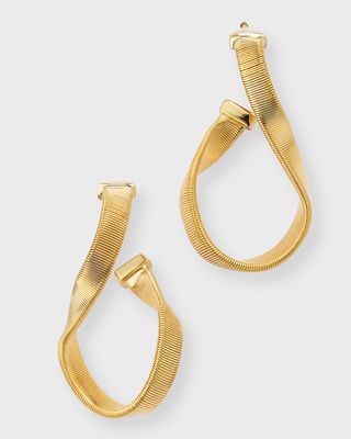 Marrakech 18K Yellow Gold Hoop Earrings