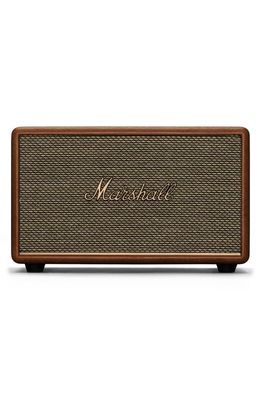 Marshall Acton III Bluetooth Speaker in Brown