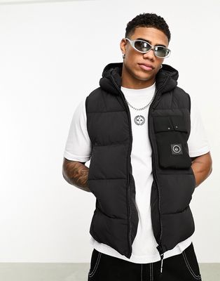 Marshall Artist kymera puffer vest in black