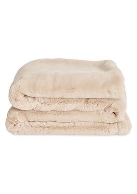 Marshmallow Medium Faux Fur Blanket