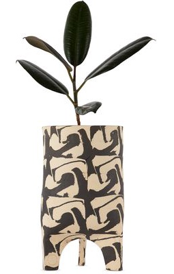Marten Herma Anderson Black & White Medium Arch Vase