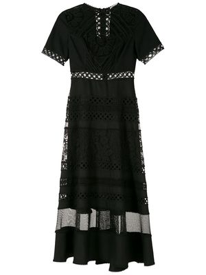 Martha Medeiros Alexa midi dress - Black