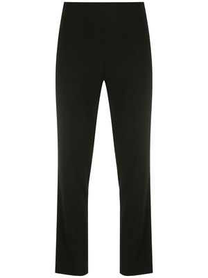 Martha Medeiros Angelica ankle-length slim-fit trousers - Black