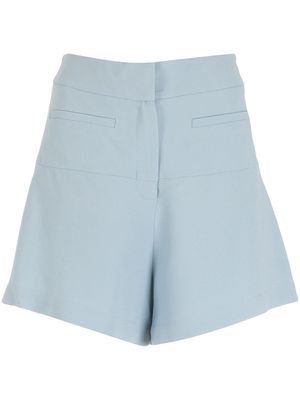 Martha Medeiros Celine flared shorts - Blue