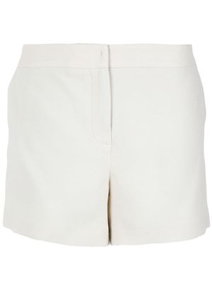 Martha Medeiros crepe shorts - White