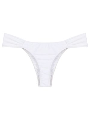 Martha Medeiros Raissa low bikini bottoms - White