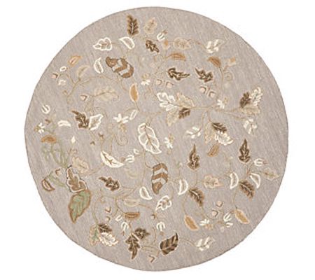 Martha Stewart Autumn Woods 6' x 6' Round Rug