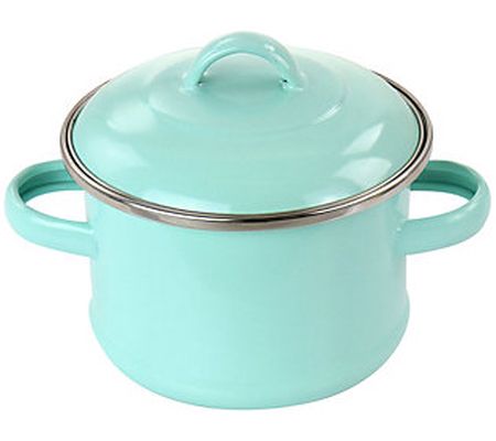 Martha Stewart Enamel on Steel Mini Dutch Oven