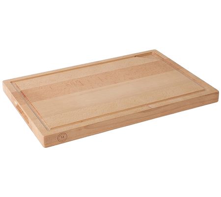 Martha Stewart Lockner 18 x 12 Inch Beech Wood Cutting Board