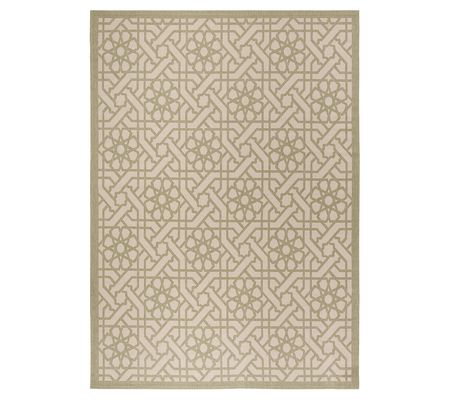 Martha Stewart Outdoor Triumph Lily Pad 2'7" x ' Rug