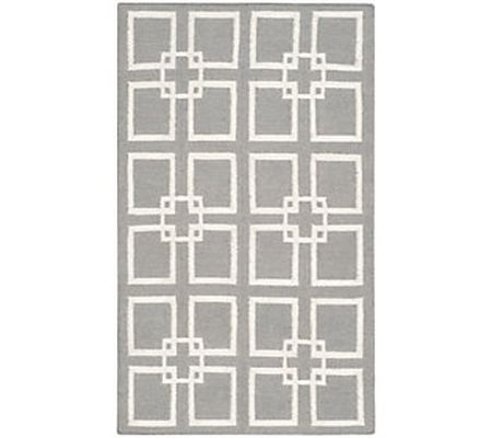 Martha Stewart Square Dance 3' x 5' Rug