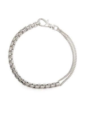 Martine Ali Bell Boxer chain bracelet - Silver
