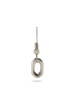 Martine Ali chain-link drop earring - Silver