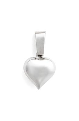 Martine Ali Heart Bale Single Earring in Silver
