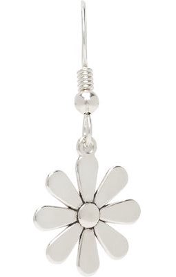 Martine Ali Silver Flower Single Earring