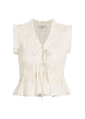 Martine Eyelet Top