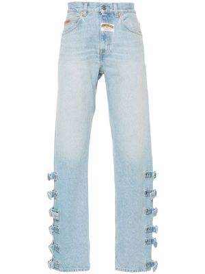 Martine Rose 5 Pockets straight-leg jeans - Blue