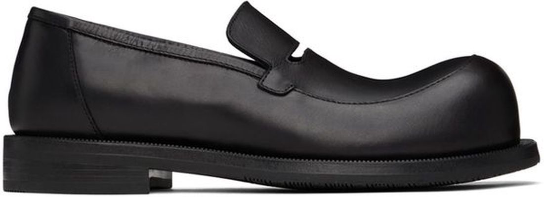 Martine Rose Black Cutout Loafers