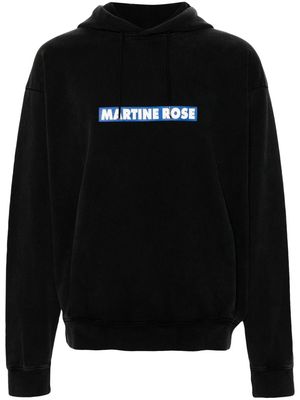 Martine Rose Blow Your Mind logo-print hoodie - Black