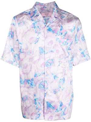 Martine Rose floral-print short-sleeve shirt - Pink