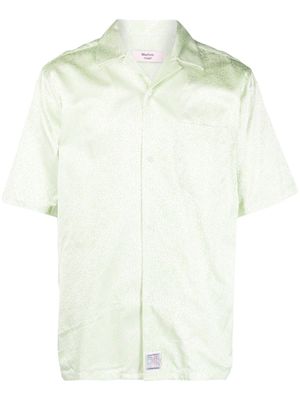 Martine Rose floral-print short-sleeve shirt - White