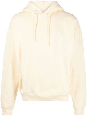 Martine Rose graphic-print cotton hoodie - Yellow