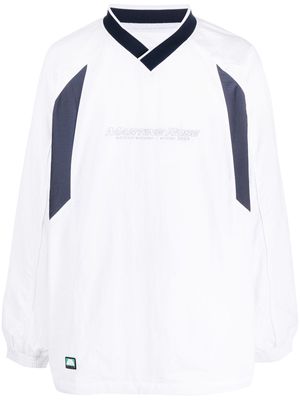 Martine Rose logo-print sweatshirt - White