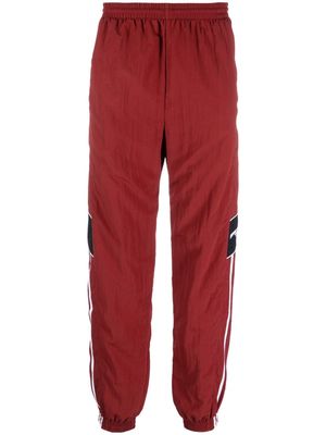 Martine Rose panelled track pants - Red