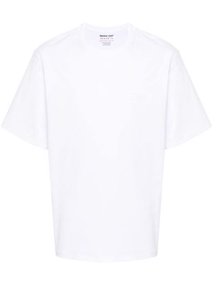 Martine Rose reflective-logo cotton T-shirt - White