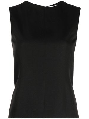Martine Rose reverse detail sleeveless top - Black