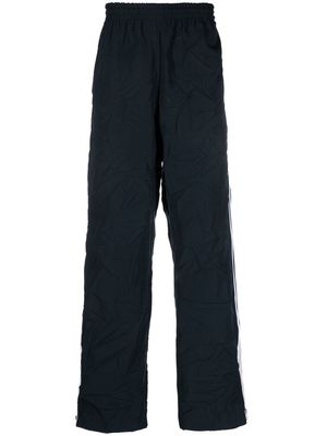 Martine Rose stripe-trim straight-leg trousers - Red