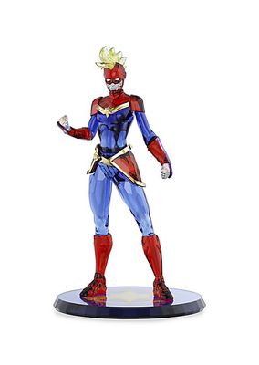 Marvel Captain Marvel Crystal Figurine