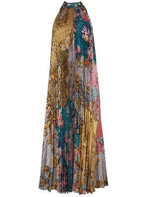 Mary Katrantzou Nimbus abstract-print maxi dress - Yellow