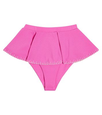 Marysia Bumby Trulli embroidered bikini bottoms