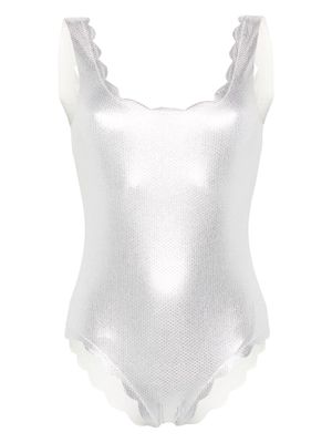 Marysia Palm Springs metallic swimsuit - Silver