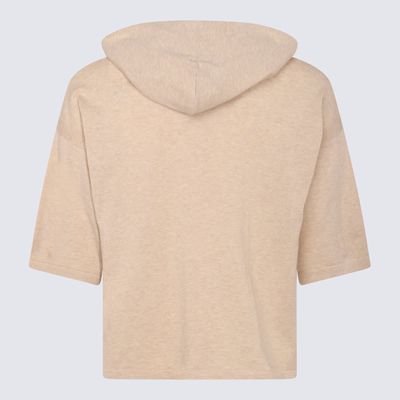 Ma'ry'ya Beige Cotton Knitwear