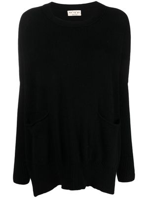 Ma'ry'ya pouch-pocket jumper - Black