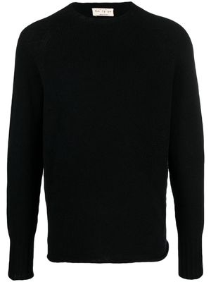 Ma'ry'ya round-neck cashmere jumper - Black